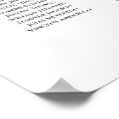 Lacy 23 Table Wedding Seating Chart White Lavender Poster (Hoek)