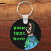 Lacy Belly Dancer Sleutelhanger (Voorkant)