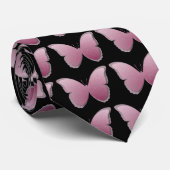 Lacy Butterfly (Mauve) Stropdas (Opgerold)