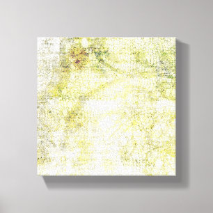 Lacy Green Abstract Canvas Afdruk