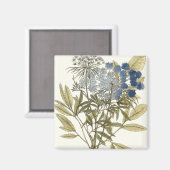 Lacy Leaves - Flowers en Greenery Magneet (Voorkant / Achterkant)