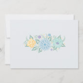 Lacy Mason Jar Baby shower Baby Boy Invitation (Dos)