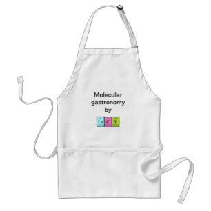 Lacy Periodieke Naam Apron Standaard Schort
