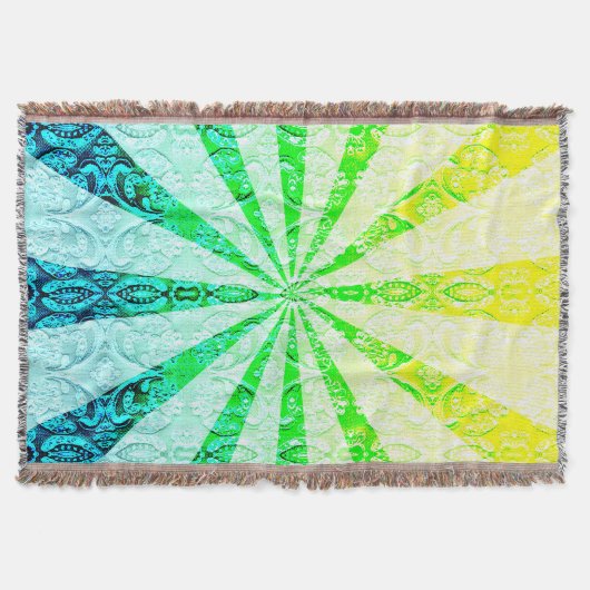 Lacy Sun Burst Deken (Voorkant)