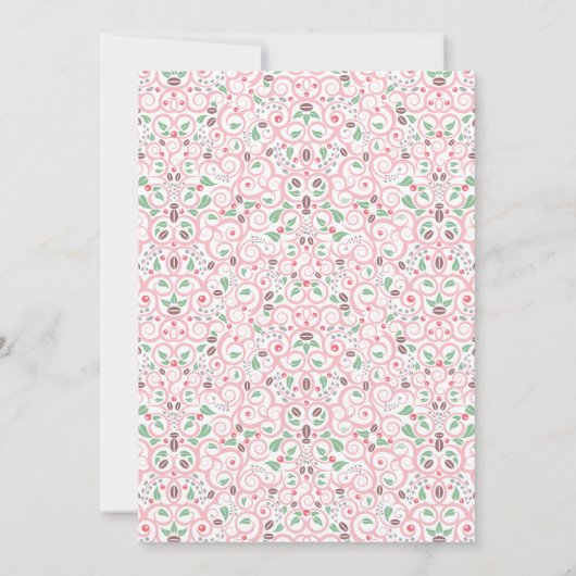 Lacy Teacup Baby shower Tea Party Invitation (Dos)