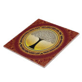 Lacy Tree of Life Tegeltje (Zijkant)