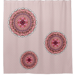 Lacy Valentijnsdag Shower Curtain Douchegordijn