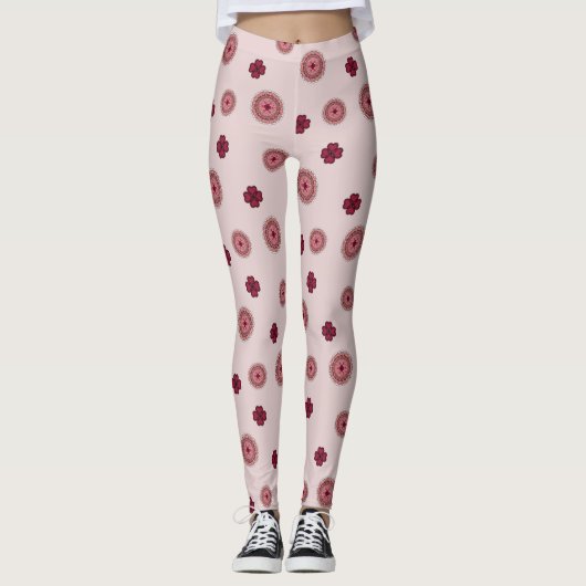 Lacy Valentine's Day Leggings (Devant)