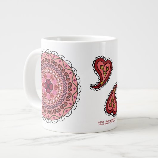 Lacy Valentine's Day Specialty Mug (Devant gauche)