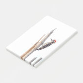 Ladder-Backed Woodpecker Post-it® Notes (Schuin)