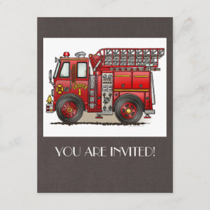 Ladder Fire Truck Kaart