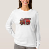 Ladder Fire Truck T-shirt (Voorkant)
