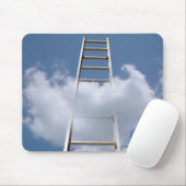 Ladder in wolken muismat (Met muis)
