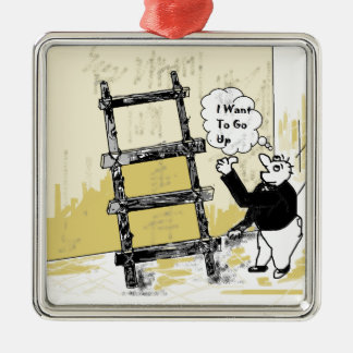 Ladder Metalen Ornament