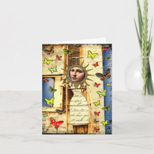 ladder notecard kaart
