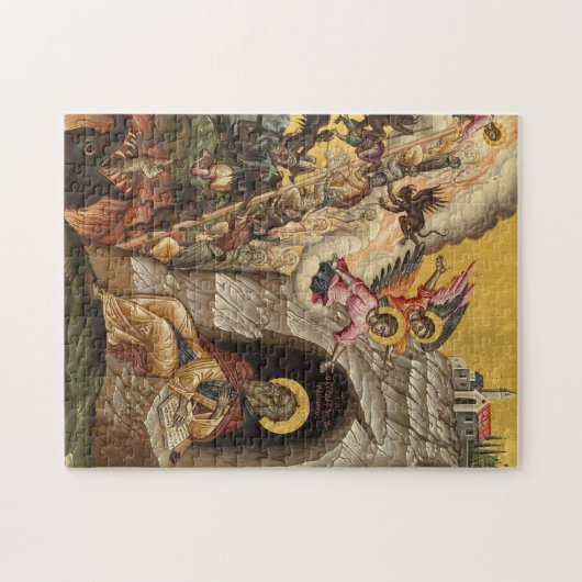 Ladder of Divine Ascent door Emmanuel Tzanes Legpuzzel (Horizontaal)