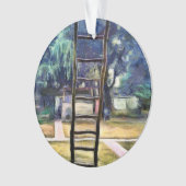 Ladder tegen de muur ornament (voorkant)