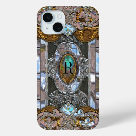 Ladeceure Monogram Plus Case-Mate iPhone Case (Achterkant)