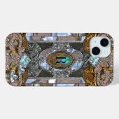 Ladeceure Monogram Plus Case-Mate iPhone Case (Achterkant (horizontaal))