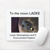 LADEE maanopdracht mousepad Muismat (Met muis)