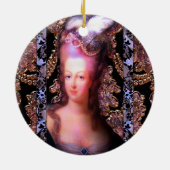 Ladee Plume French Baroque Keramisch Ornament (Achterkant)