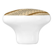 Ladeknop - 3D filigraan ontwerp Keramische Knop (Zijkant)