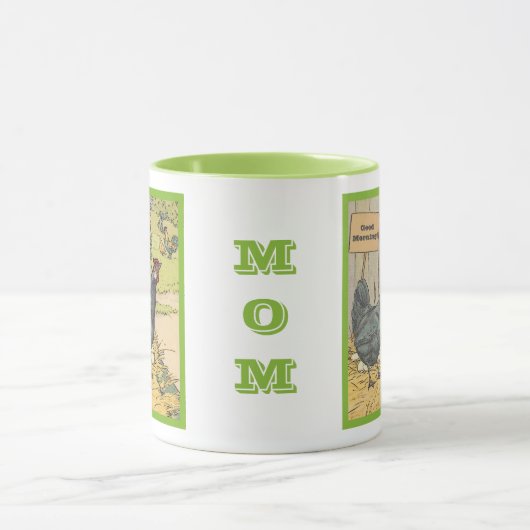  Laden op Boerderij met Eieren Goedemorgen mama Mok (Midden)