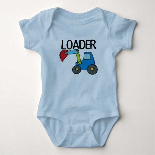 Lader Construction Vehicle Romper (Voorkant)