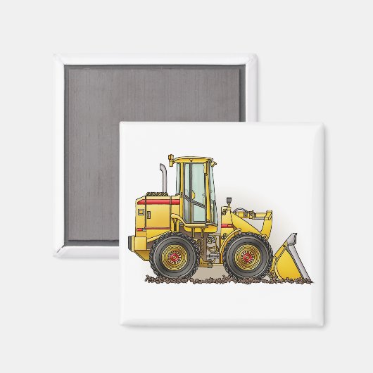 Lader vierkante magneet (Voorkant / Achterkant)