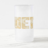 "Ladette" armée désert tempête texte bière tasse (Centre)