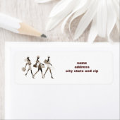 LADIES DAY OUT SHOPPING ADRESETIKETTEN ETIKET (Insitu)