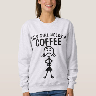 LADIES FUNNY COFFEE T-shirts