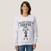 LADIES FUNNY COFFEE T-shirts (Devant entier)