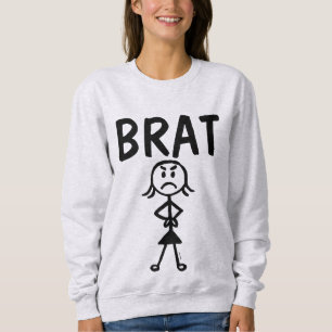 LADIES FUNNY T-shirts BRAT