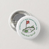 Ladies Golf League Celebration Button (Voorkant /achterkant)