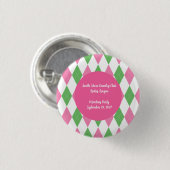 Ladies Golf League Members Commemorative Button (Voorkant /achterkant)