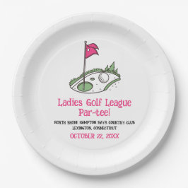 Ladies Golf League Party Bord