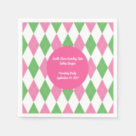 Ladies Golf League Party Napkins Servet