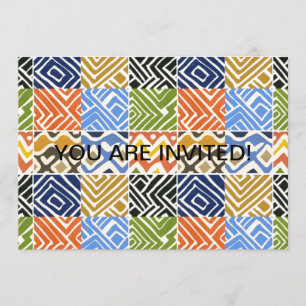 LADIES KOMEN SAMEN MET INVITATIE-INLICHTINGEN EN V KAART