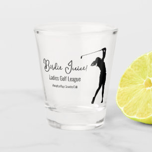 Ladies League Golf Club-lid Birdie Shot Glass Shot Glas