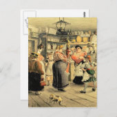 Ladies Night at the Pub Briefkaart (Voorkant / Achterkant)