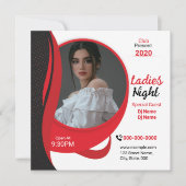 Ladies Night Club Flyer Template (Voorkant)
