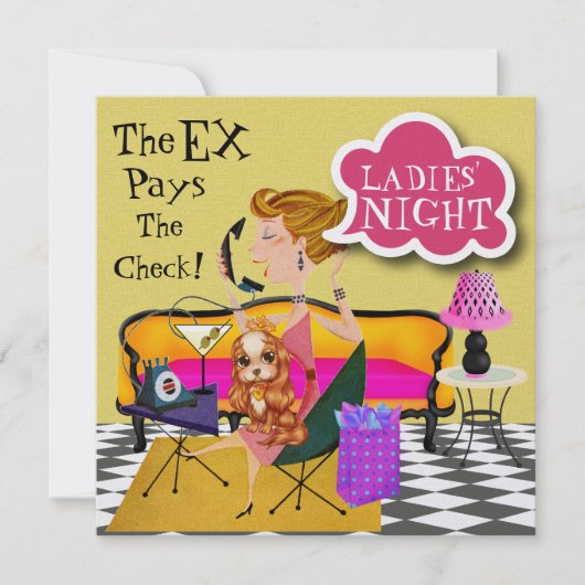 Ladies Night Out - SRF Kaart (Voorkant)