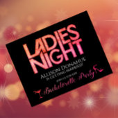 Ladies Night uitnodigingsontwerp Uitnodiging Briefkaart