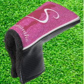 LADIES PINK GLITTER GOLFHEADCOVER