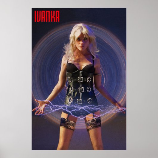 Ladies Revenge Club - Ivanka power poster GRAND (Devant)