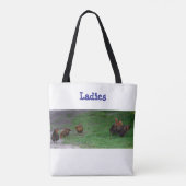 Ladies Tote Draagtas (Achterkant)