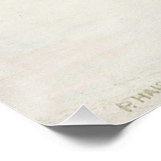 lading hooi | Het winterlandschap van Pekka Halone Perfect Poster (Hoek)