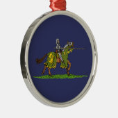 Lading Medieval Knight Metalen Ornament (Rechts)