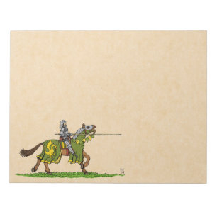 Lading Medieval Knight Notitieblok